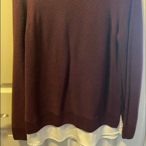 Maroon  sweater